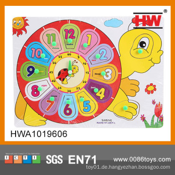 Pädagogische hölzerne Puzzle Handheld Puzzle Spiele Name Puzzle für Kinder